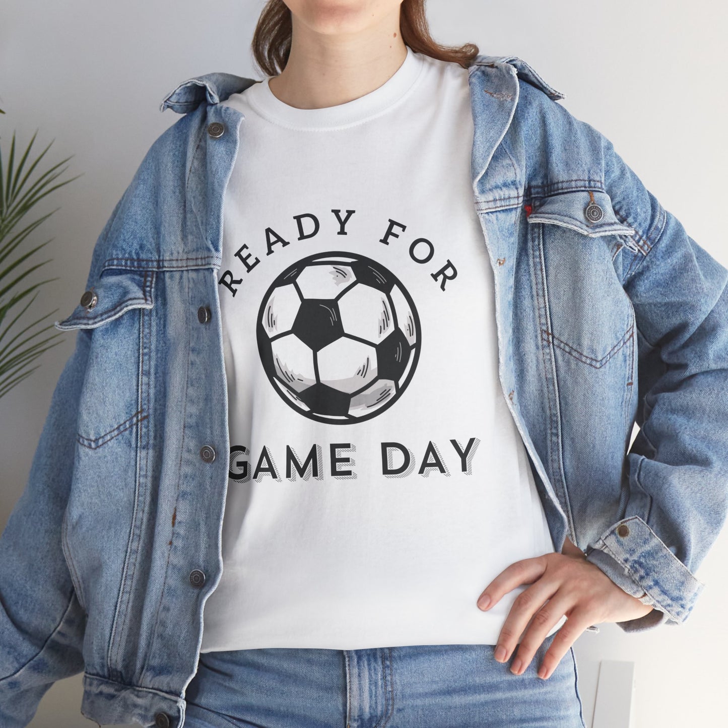 Soccer Game Day Tee Shirt for Mom & Dad