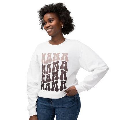 Mocha Mama Lightweight Crewneck Sweatshirt