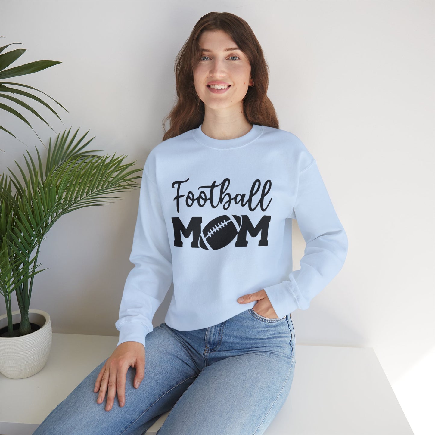 No Frills Football Mom Sweatshirt