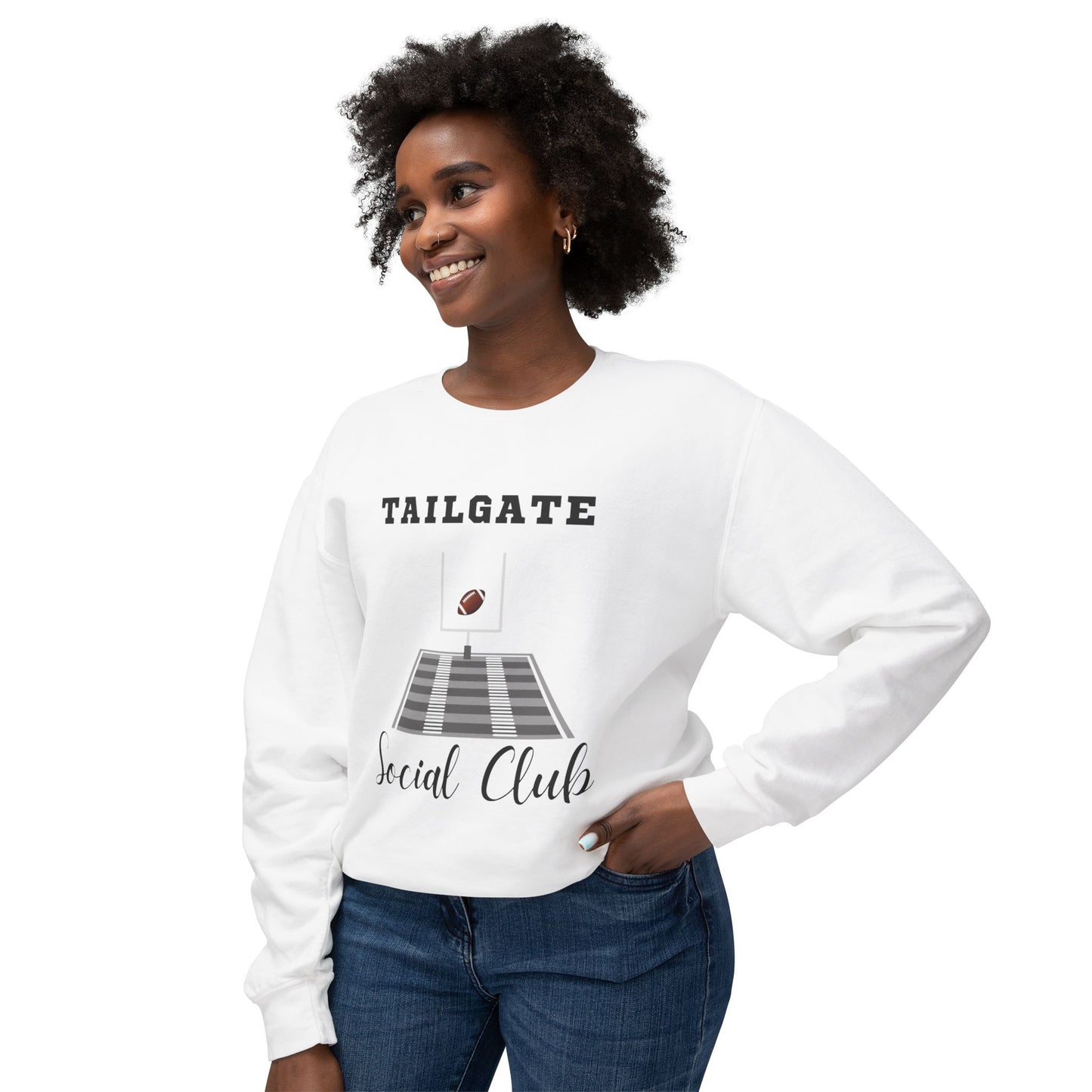 Tailgate Social Club Lightweight Crewneck Sweatshirt