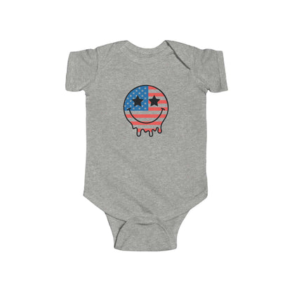 American Flag Baby Bodysuit Family Matching Fourth of July | Patriotic