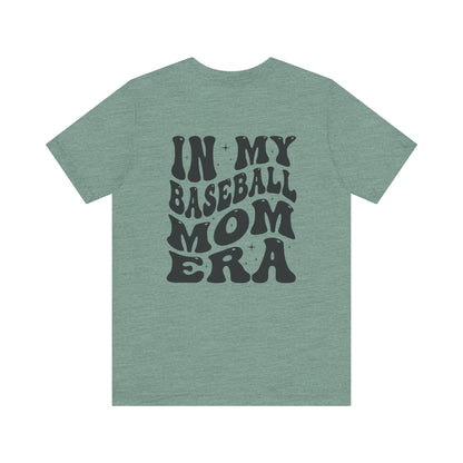 Cool Mom Baseball Era T Shirt For Game Day Garment Dyed