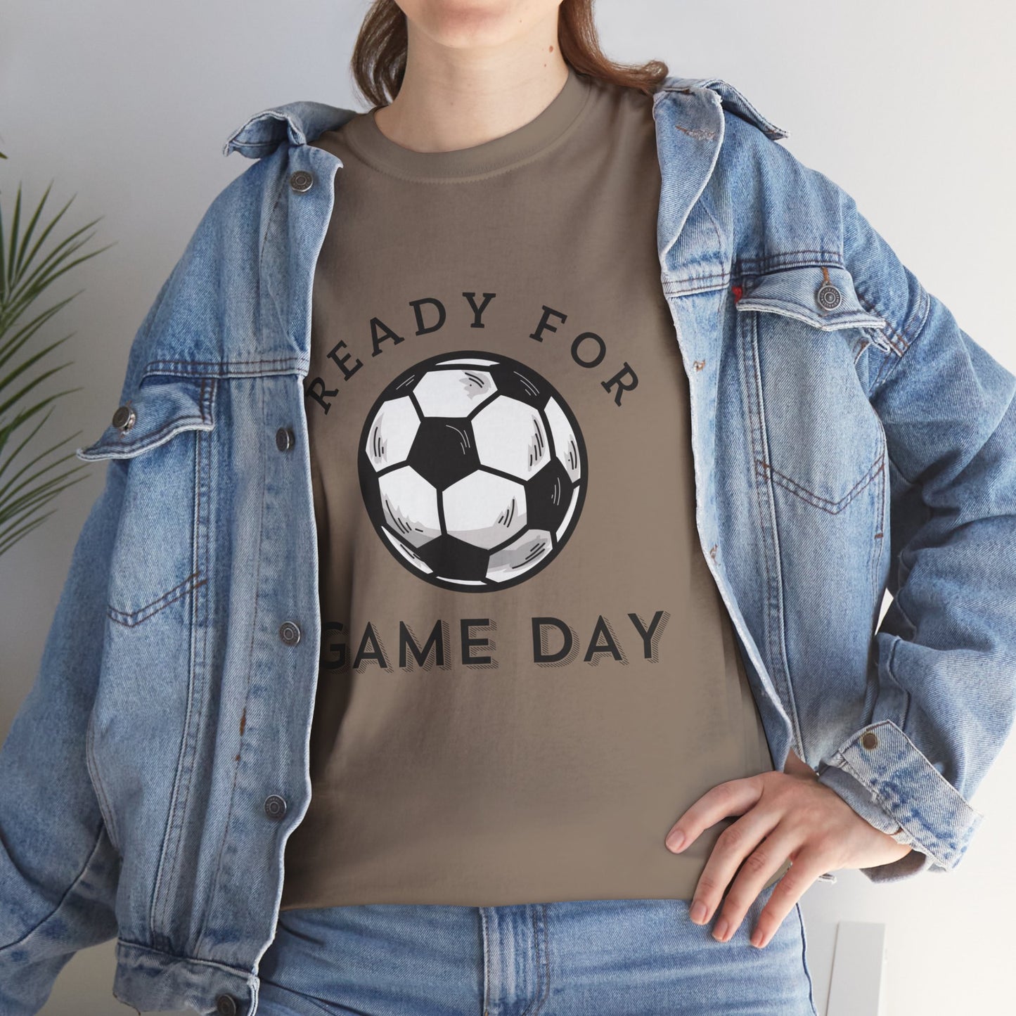 Soccer Game Day Tee Shirt for Mom & Dad