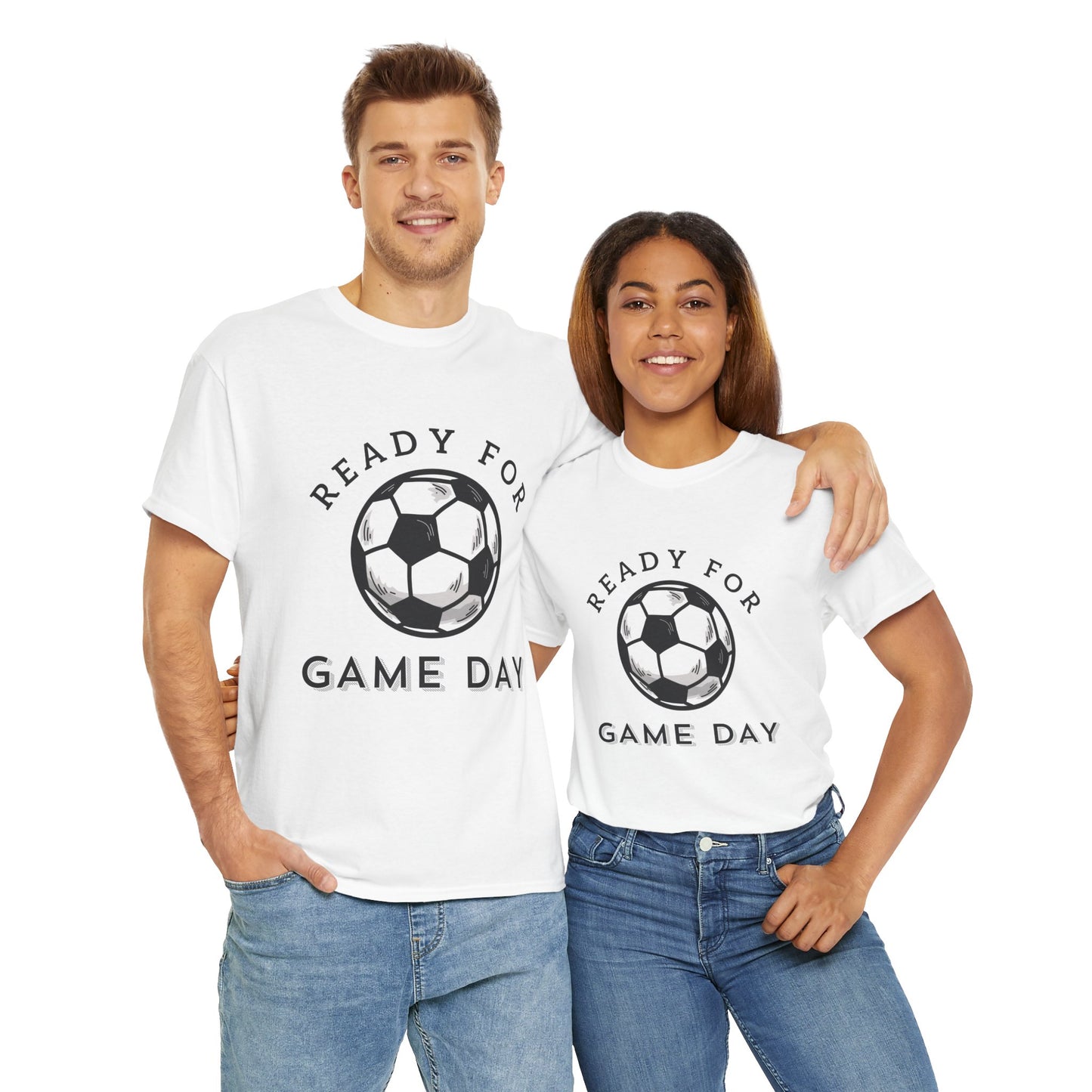 Soccer Game Day Tee Shirt for Mom & Dad