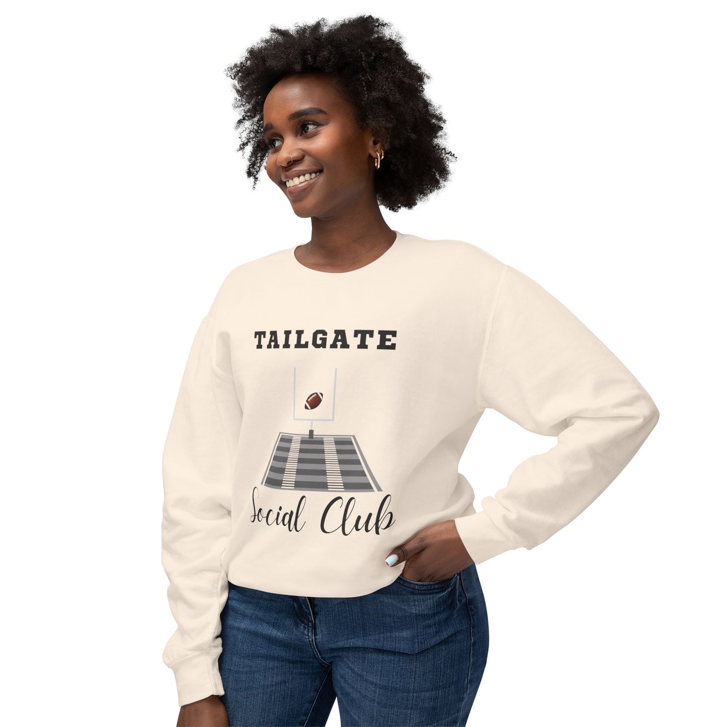 Tailgate Social Club Lightweight Crewneck Sweatshirt