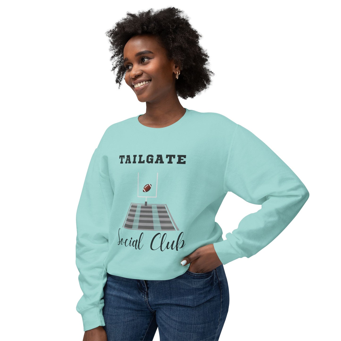 Tailgate Social Club Lightweight Crewneck Sweatshirt