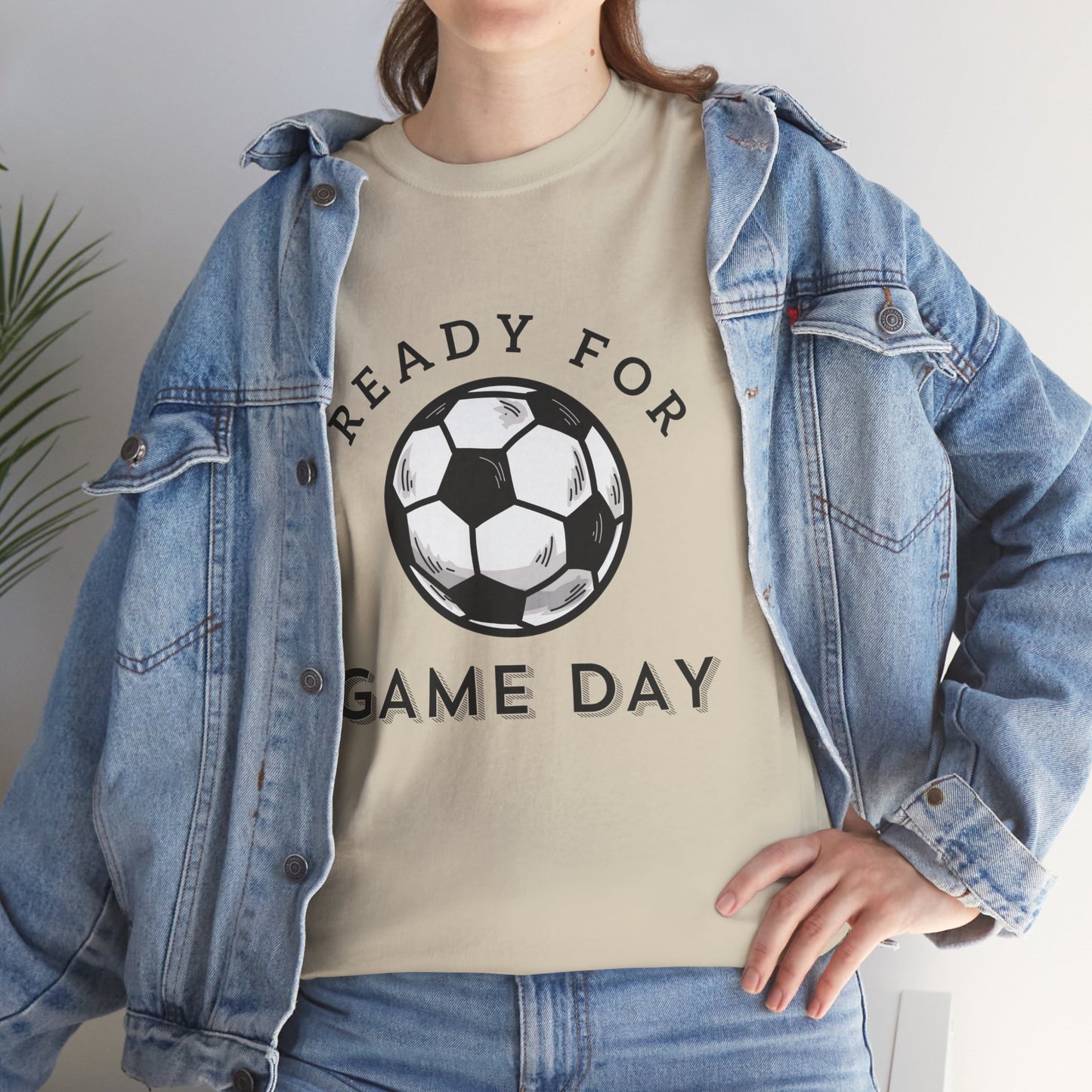 Soccer Game Day Tee Shirt for Mom & Dad