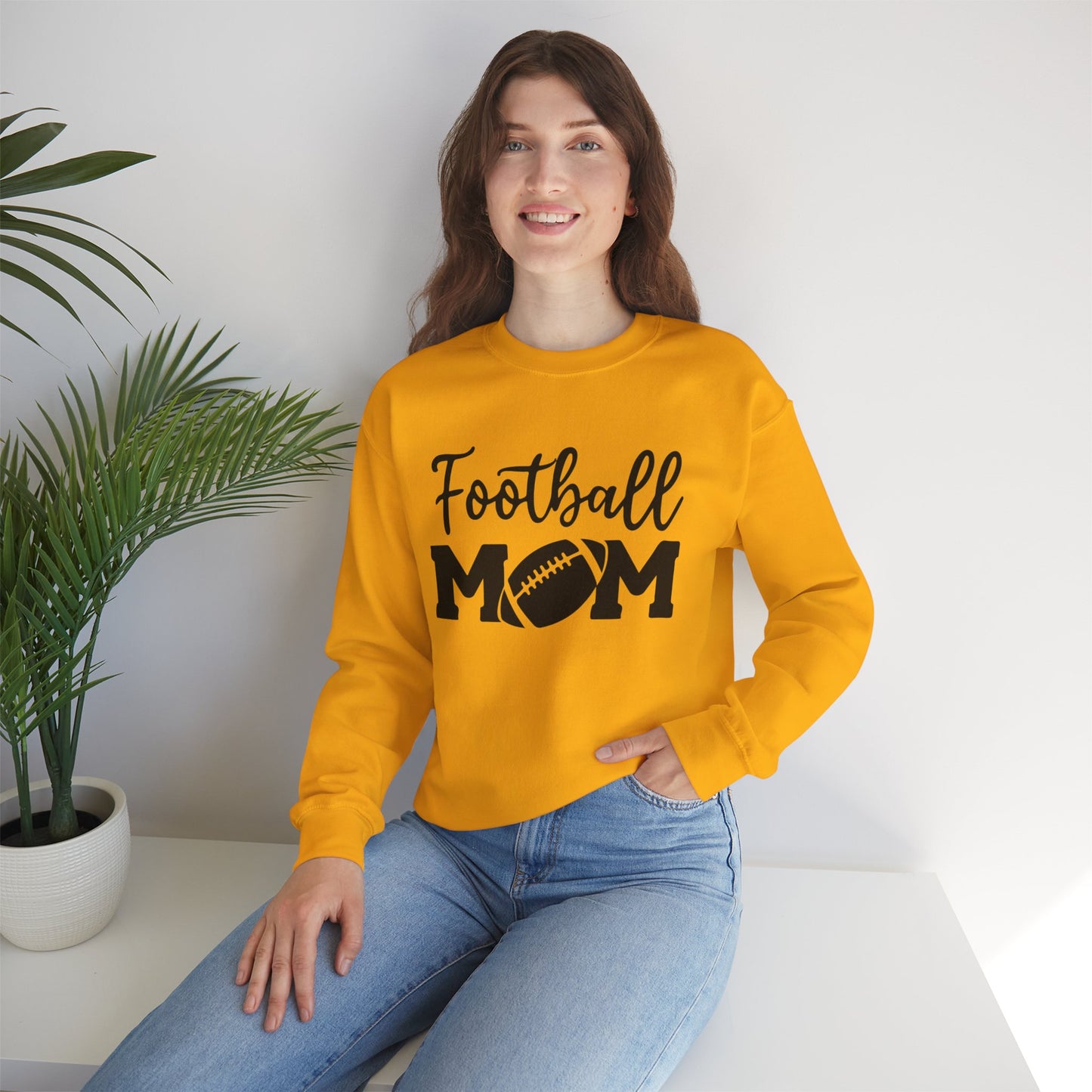 No Frills Football Mom Sweatshirt