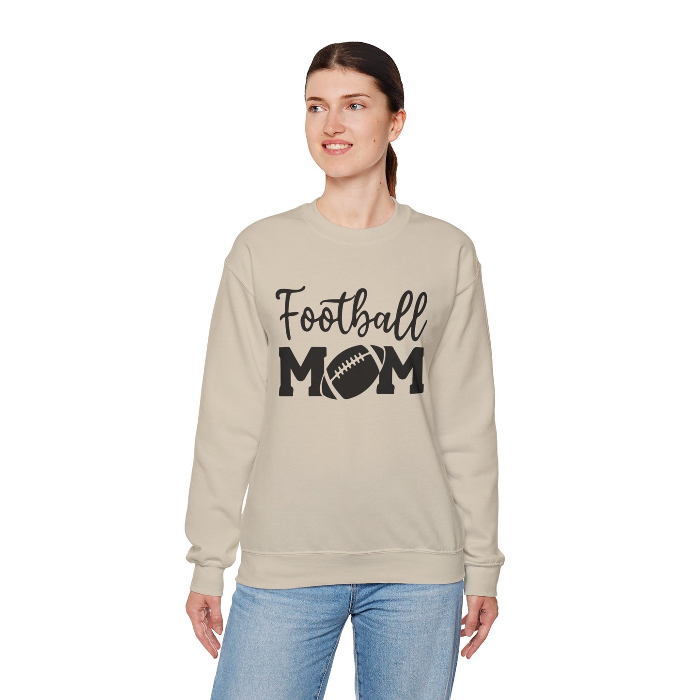 No Frills Football Mom Sweatshirt