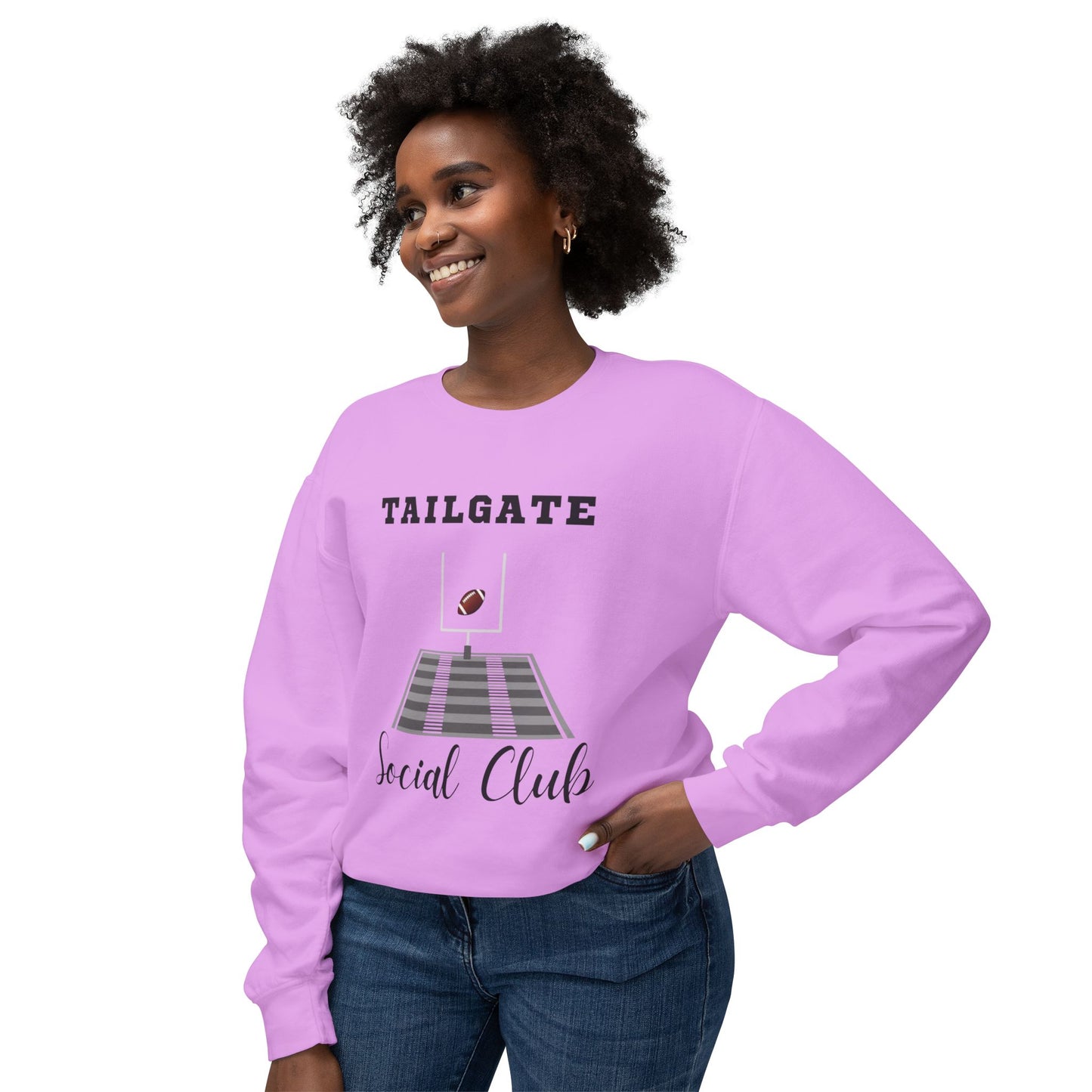 Tailgate Social Club Lightweight Crewneck Sweatshirt