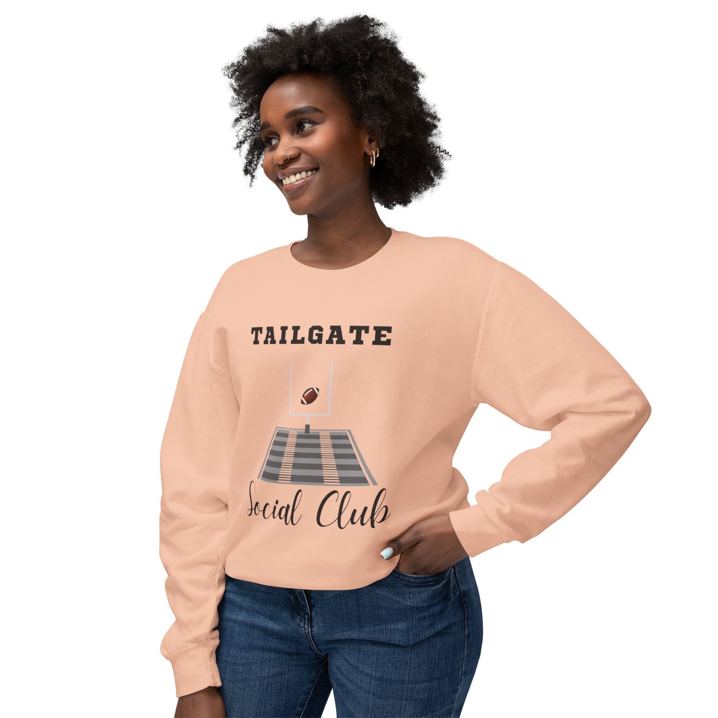 Tailgate Social Club Lightweight Crewneck Sweatshirt