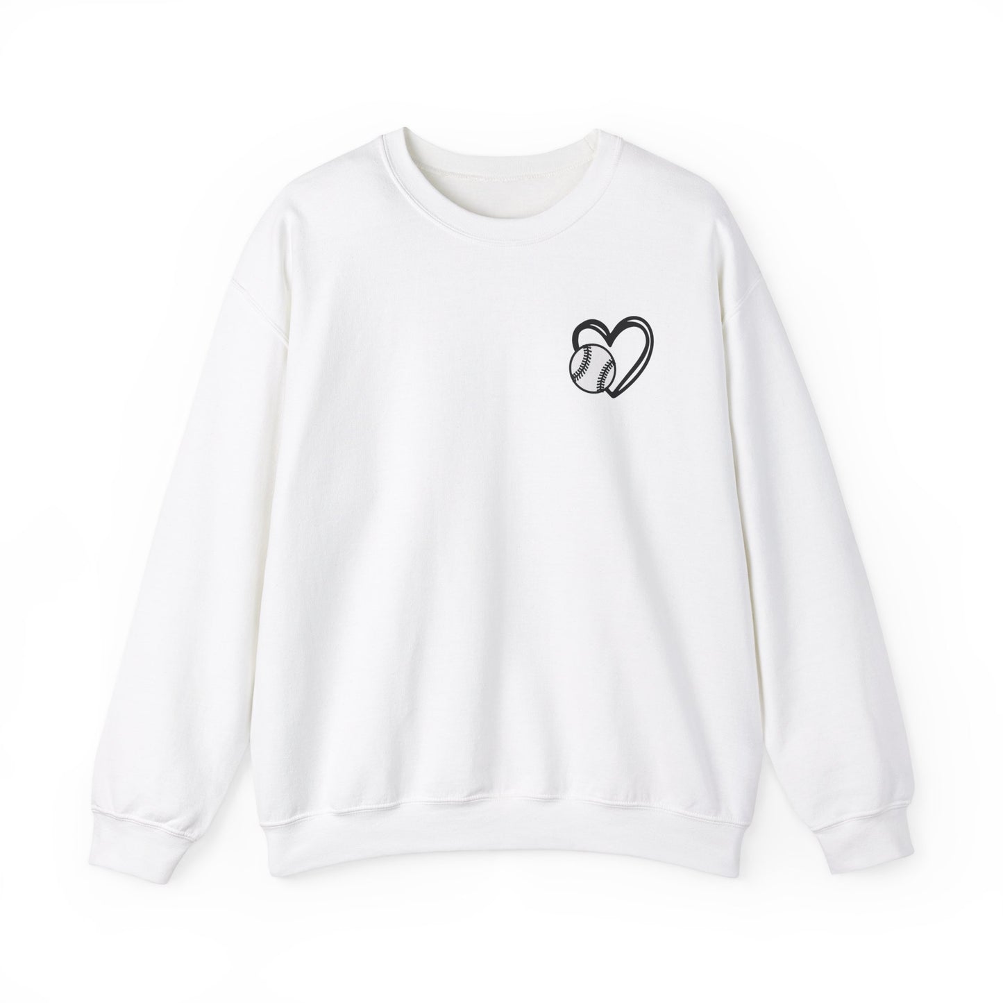 Baseball Era Crewneck Sweatshirt for Women • Mom Game Day Tee