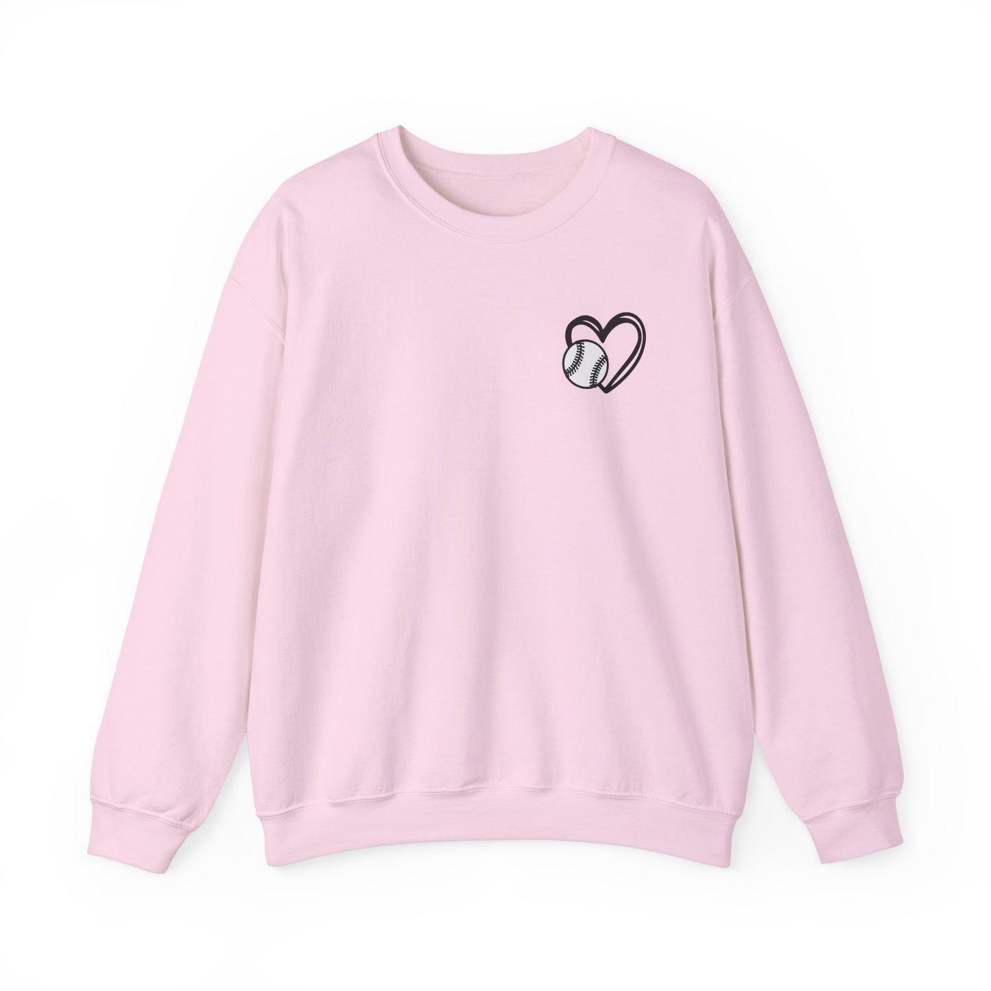 Baseball Era Crewneck Sweatshirt for Women • Mom Game Day Tee