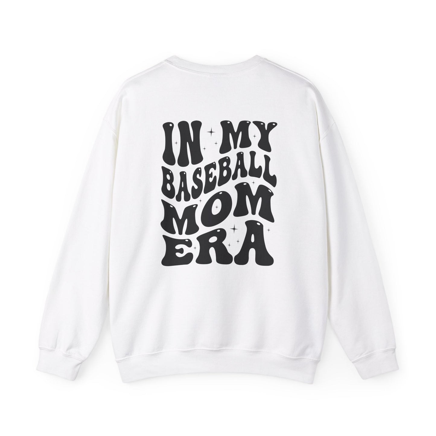 Baseball Era Crewneck Sweatshirt for Women • Mom Game Day Tee