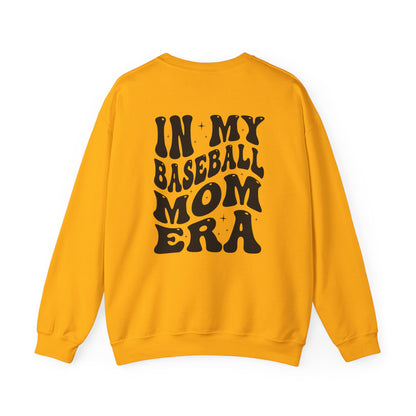 Baseball Era Crewneck Sweatshirt for Women • Mom Game Day Tee