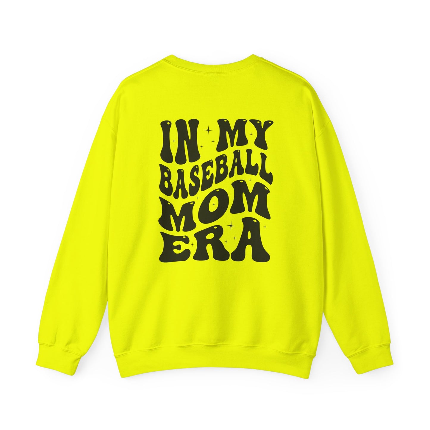 Baseball Era Crewneck Sweatshirt for Women • Mom Game Day Tee