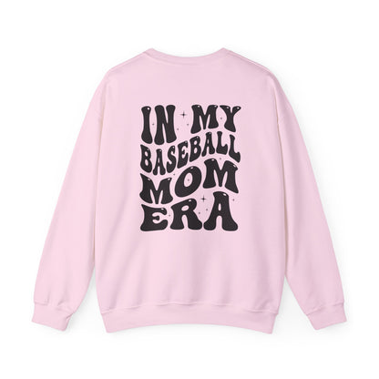 Baseball Era Crewneck Sweatshirt for Women • Mom Game Day Tee