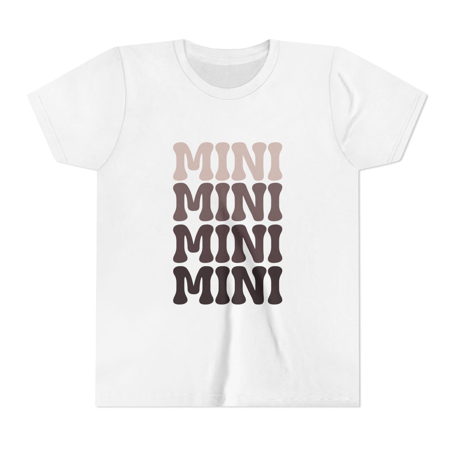 Mocha Mini Kids Short Sleeve Tee