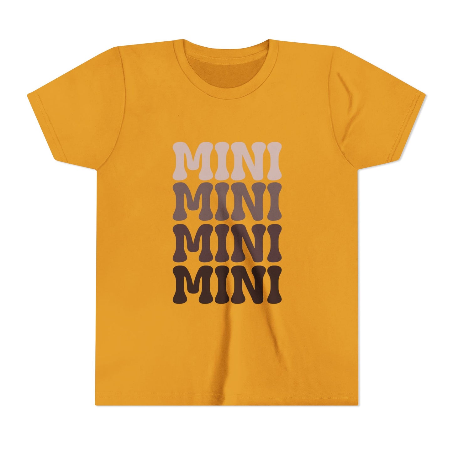 Mocha Mini Kids Short Sleeve Tee