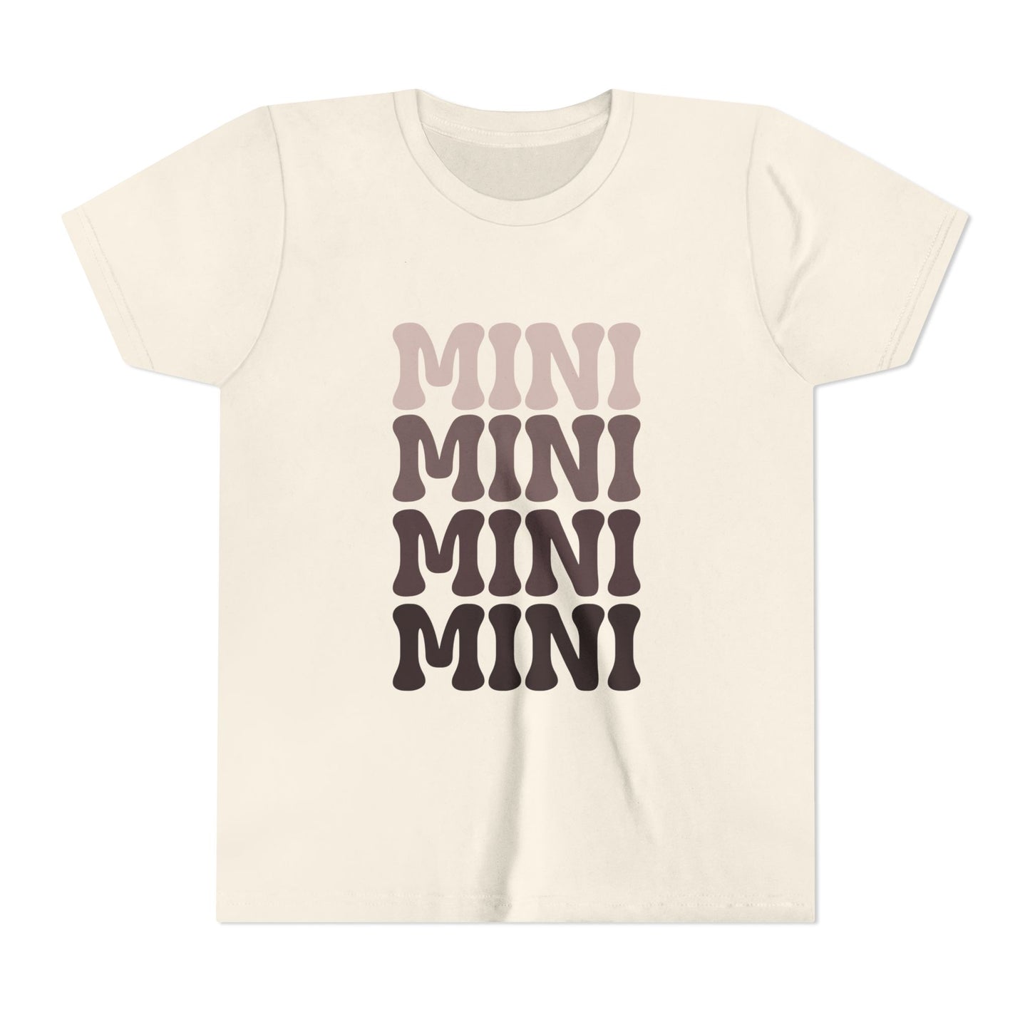 Mocha Mini Kids Short Sleeve Tee