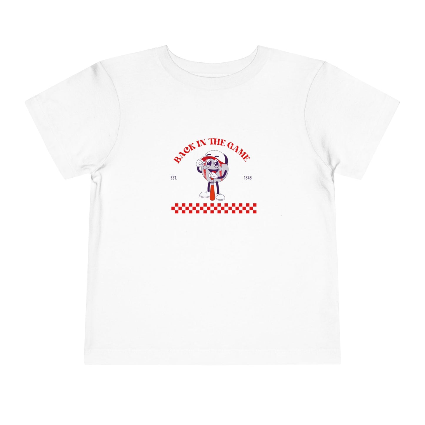 Retro “Back in the Game” Family Matching Toddler Tee Shirt