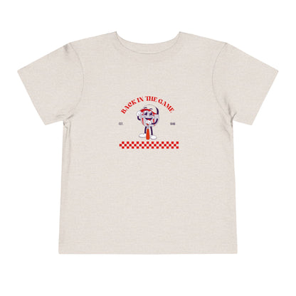 Retro “Back in the Game” Family Matching Toddler Tee Shirt