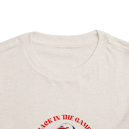 Retro “Back in the Game” Family Matching Toddler Tee Shirt