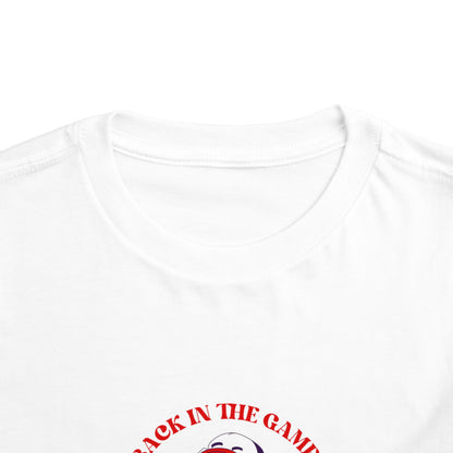 Retro “Back in the Game” Family Matching Toddler Tee Shirt