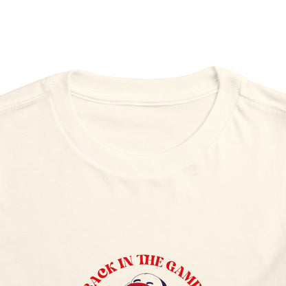 Retro “Back in the Game” Family Matching Toddler Tee Shirt