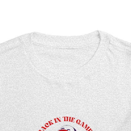 Retro “Back in the Game” Family Matching Toddler Tee Shirt