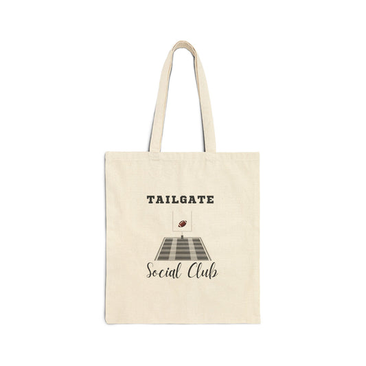 Tailgate Social Club Cotton Canvas Tote Bag