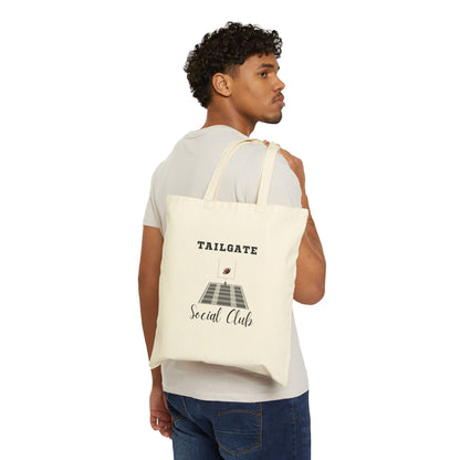 Tailgate Social Club Cotton Canvas Tote Bag