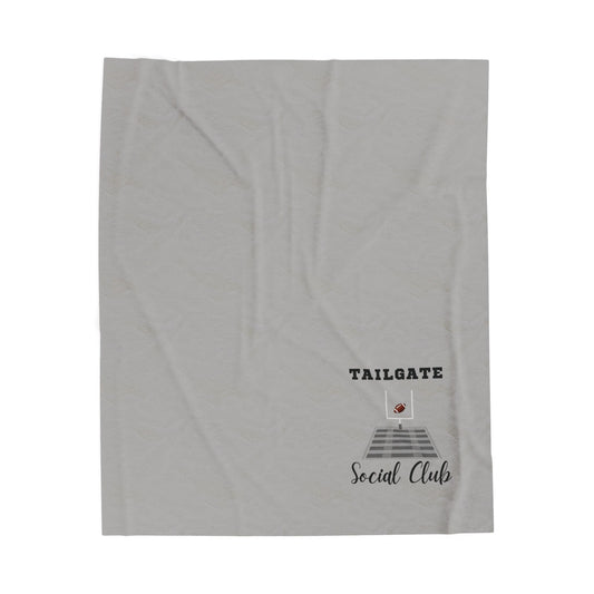 Tailgate Social Club Football Cozy Blanket