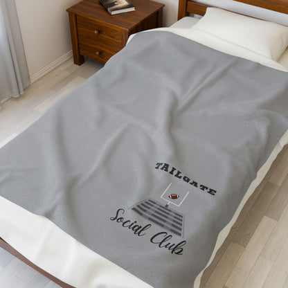 Tailgate Social Club Football Cozy Blanket